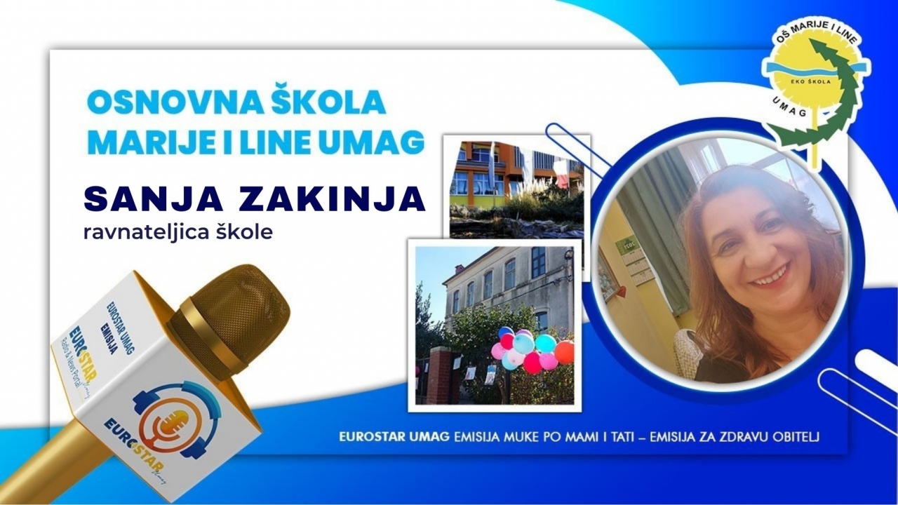 Emisija Muke po mami, tati i Mati - Sanja Zakinja, ravnateljica OŠ Marije i Line