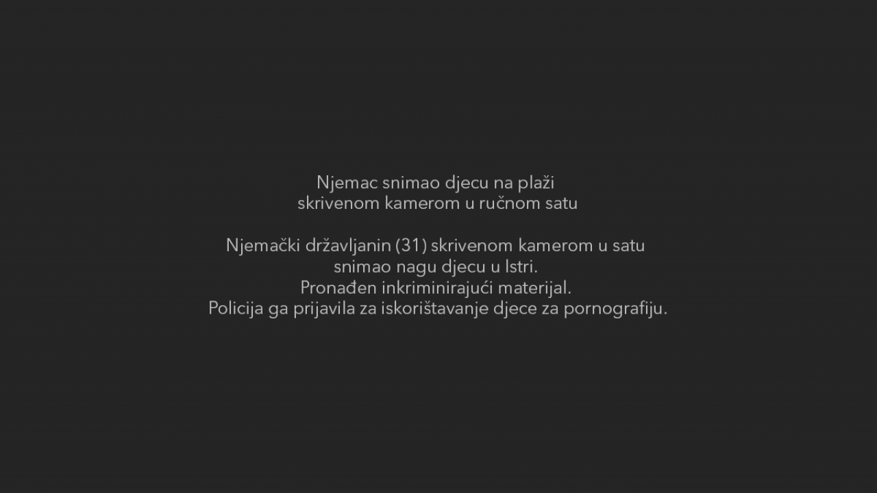 Još jedan slučaj skrivenog snimanja djece  na plaži