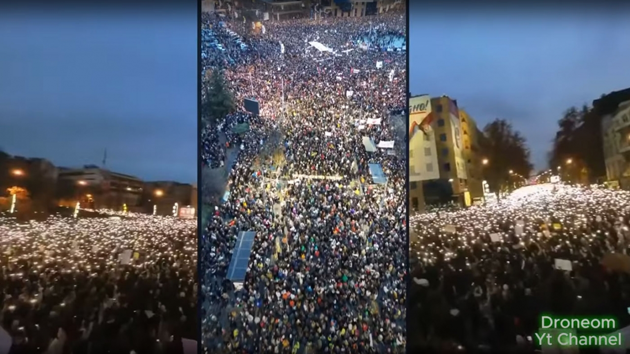 Najveći prosvjed u povijesti Srbije: Studenti i građani okupili se u znak sjećanja na žrtve tragedije