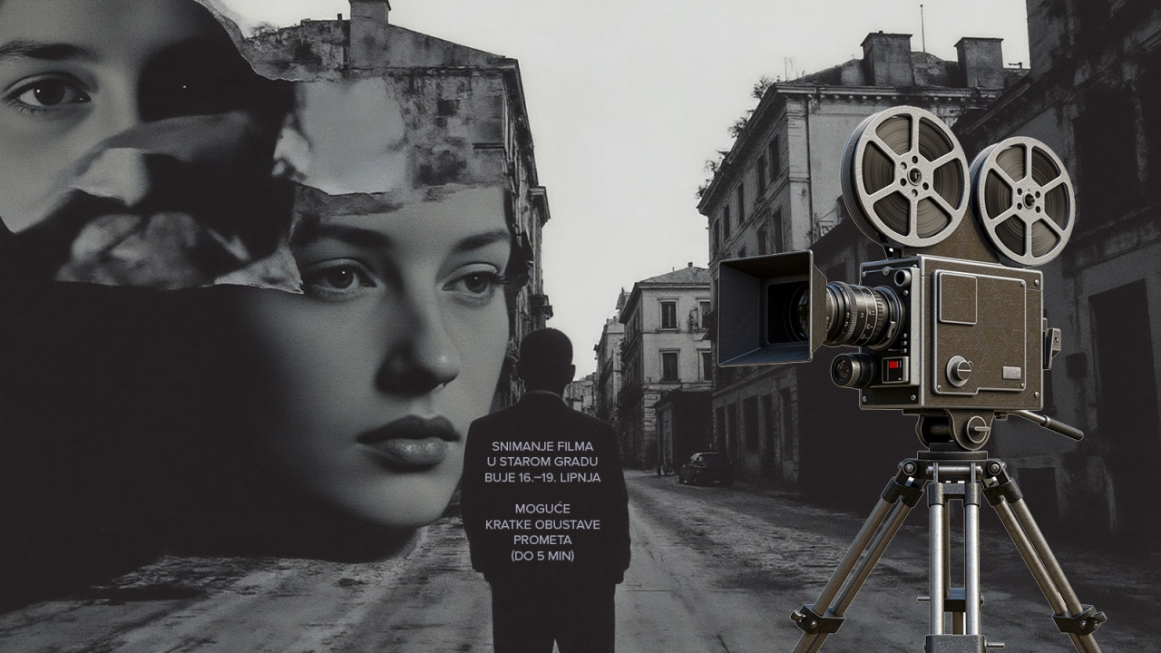 Snimanje kratkometražnog filma u Bujama