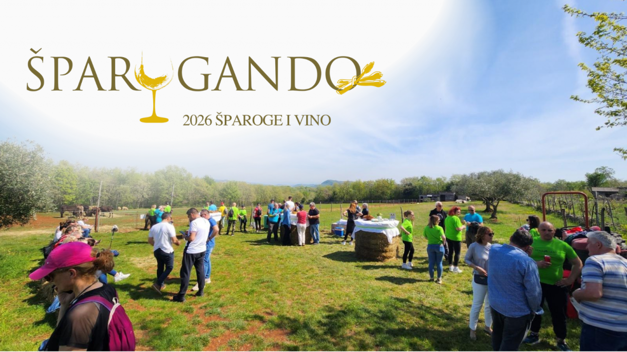 Šparogando 2026 - Rekreativna šetnja s gastro-punktovima