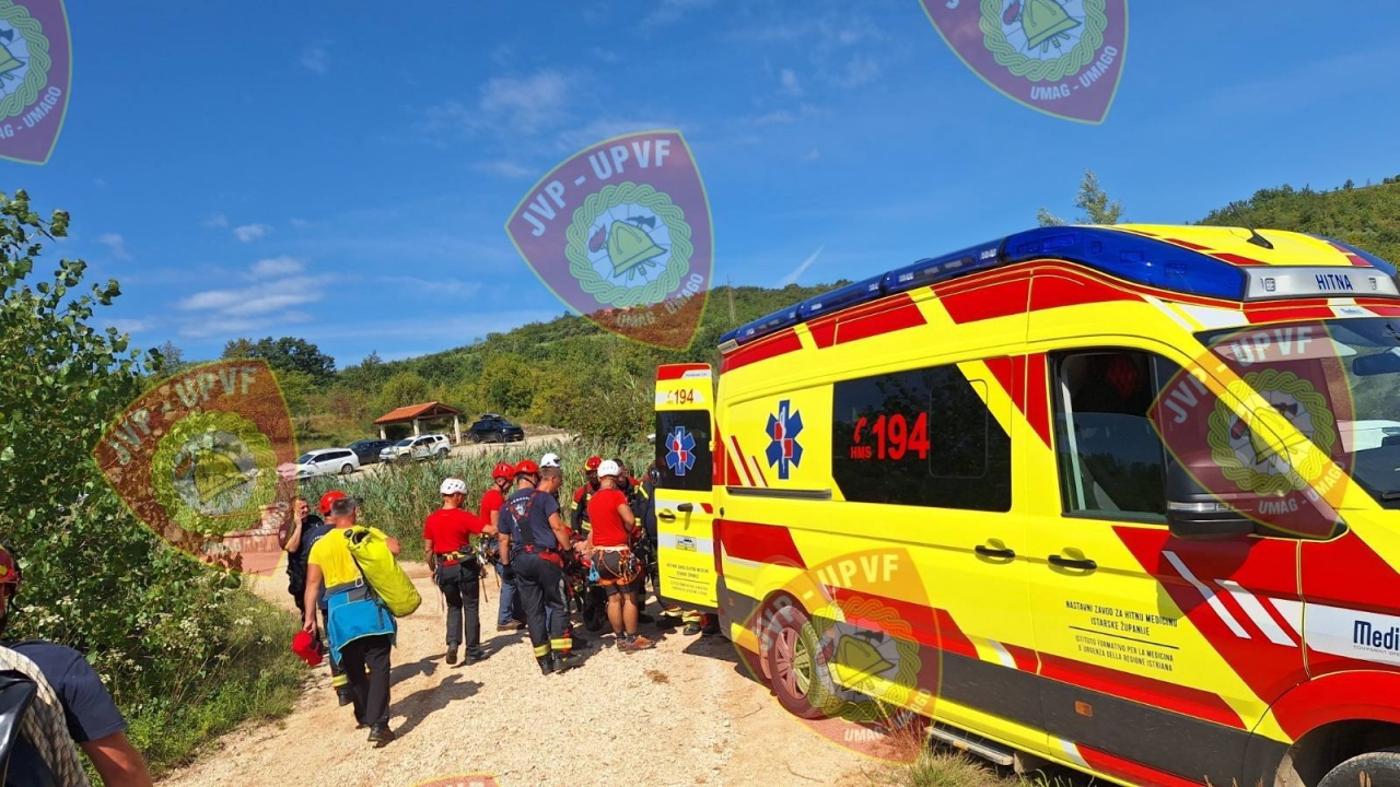 Umaški vatrogasci i HGSS spasili ozlijeđenog turista