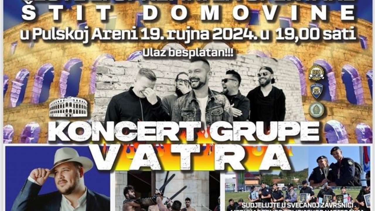 Bogat program u Areni: besplatan koncert povodom Dana policije