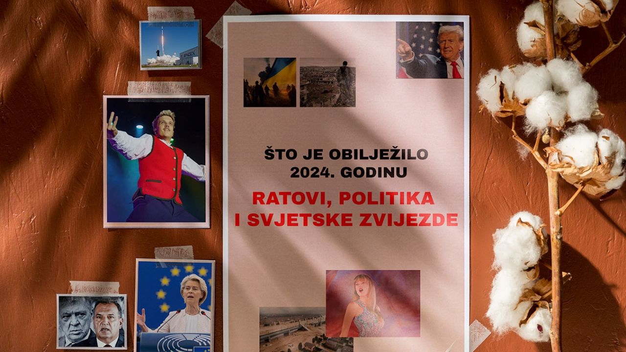 Što je obilježilo 2024. godinu: Ratovi, politika i svjetske zvijezde
