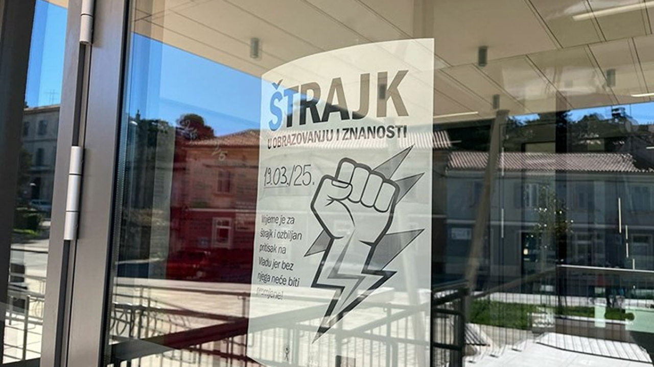 Bolji odaziv na štrajk u školama u Istri nego prošli put