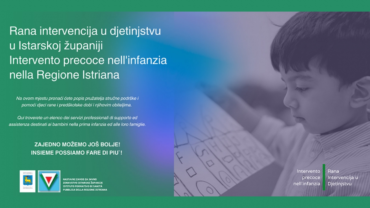 Novi portal o ranoj intervenciji u djetinjstvu u Istri