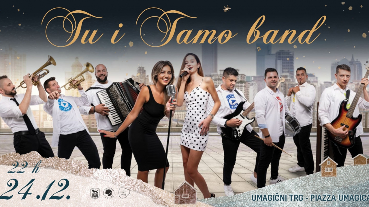 Božićna večer u Umagu uz srdele, bakalar i Tu Tamo Band