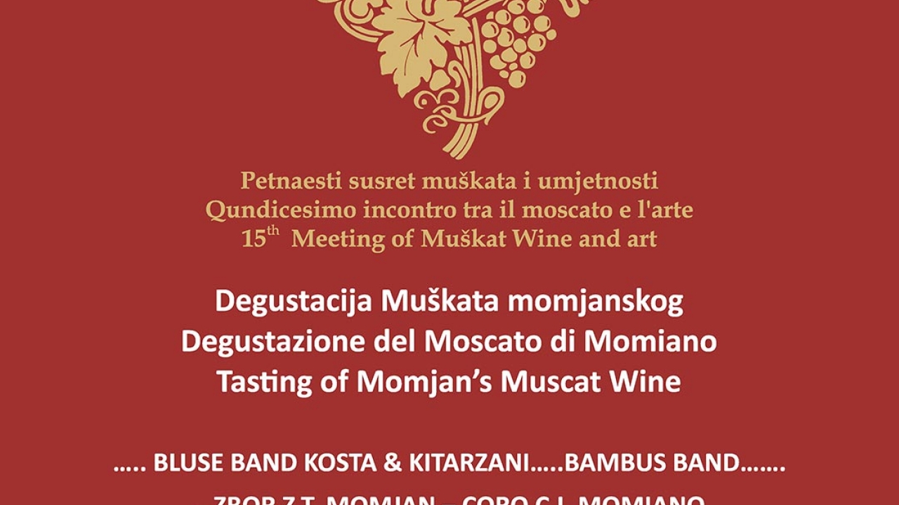Manifestacija u znaku Momjanskog muškata