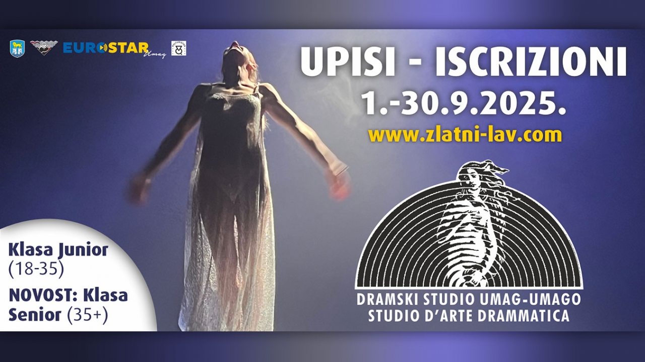 Kreću upisi u novu sezonu Dramskog studija Umag Umago