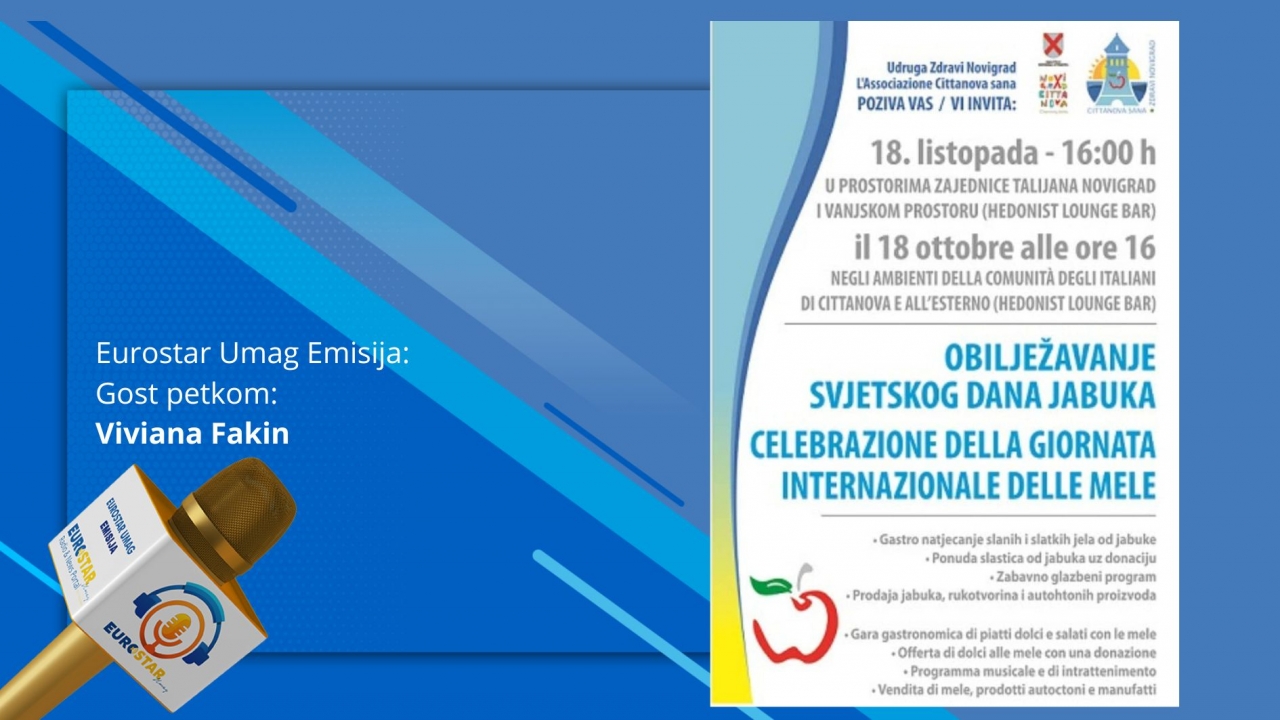 Gost petkom - Vivana Fakin - Zdravi Novigrad i Dan jabuka