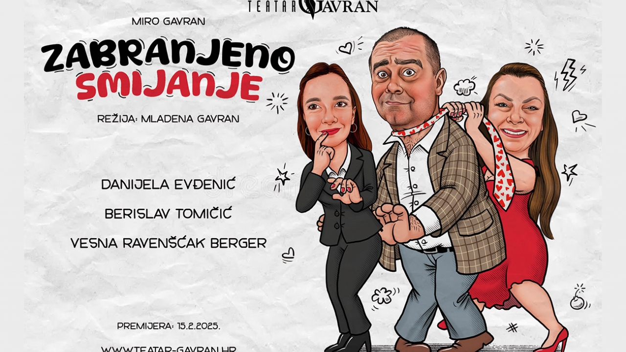 Smijeh (ni)je zabranjen – stiže predstava 