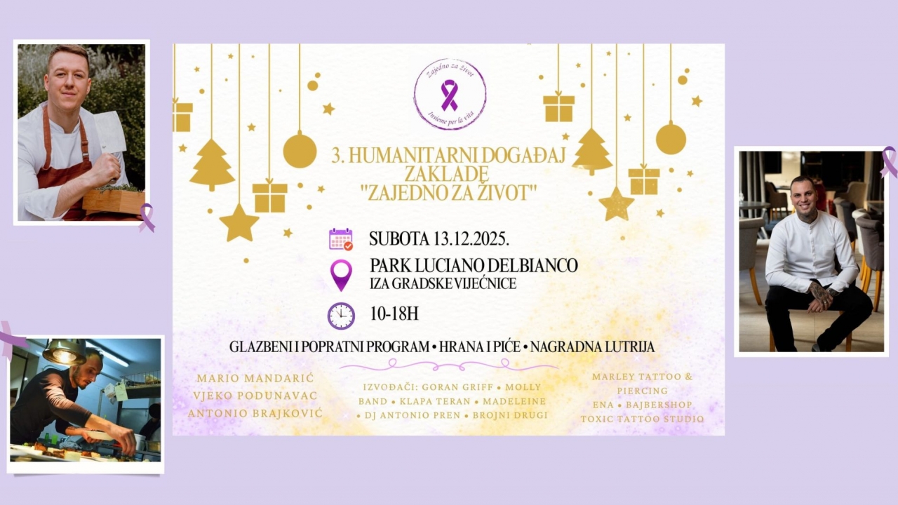 Vrhunski gastro kutak nas očekuje na 3. humanitarnom eventu Zaklade 