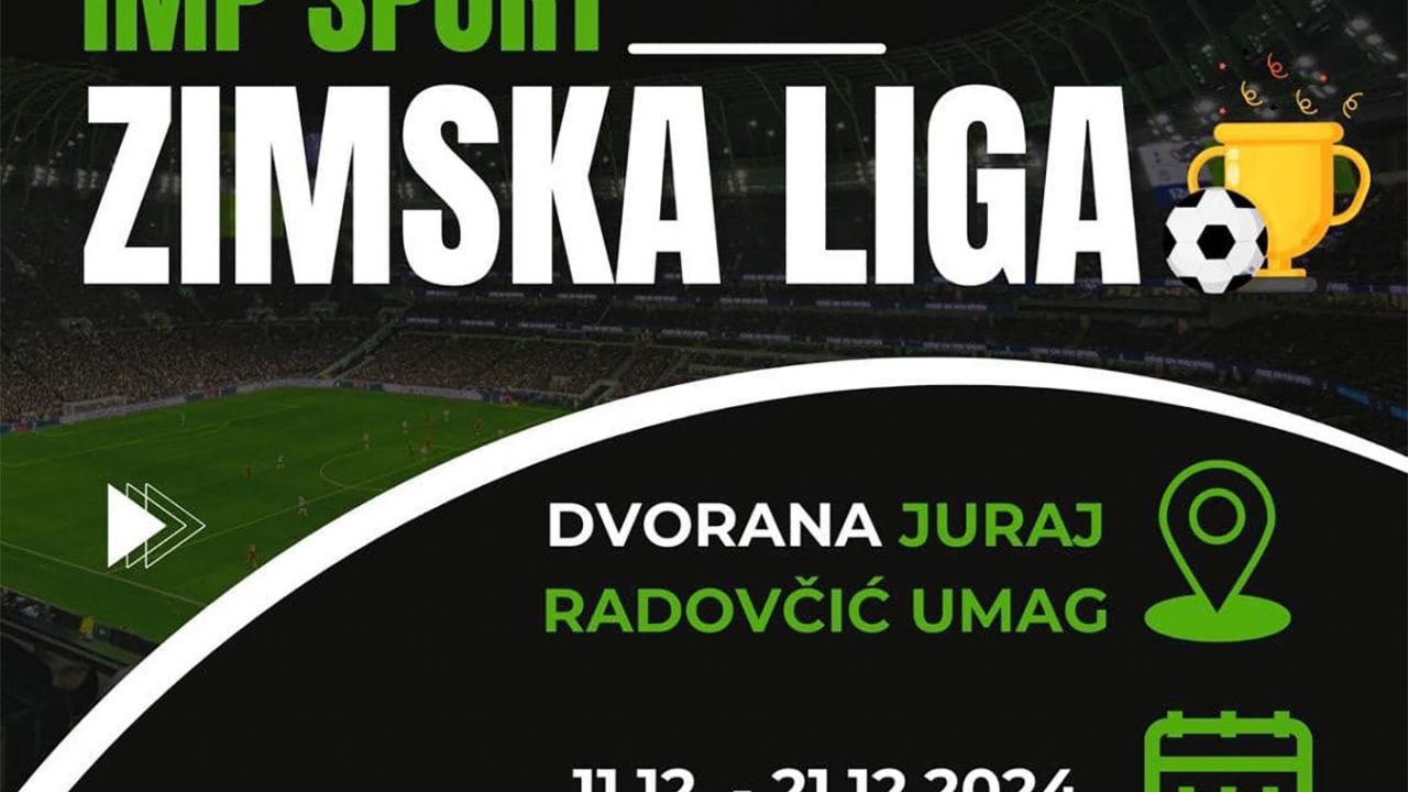 Kultna umaška Zimska liga održat će se od 11. do 21. prosinca 2024.