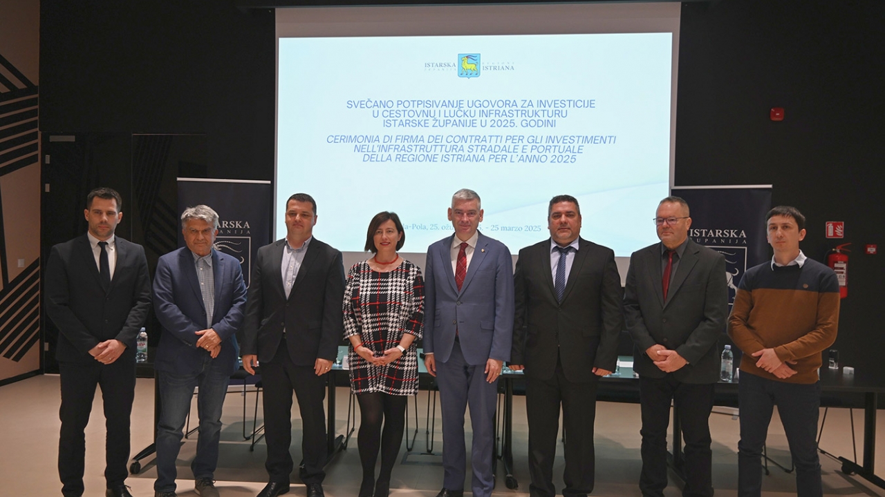 Istarska županija ulaže 1,8 milijuna eura u lučku i cestovnu infrastrukturu