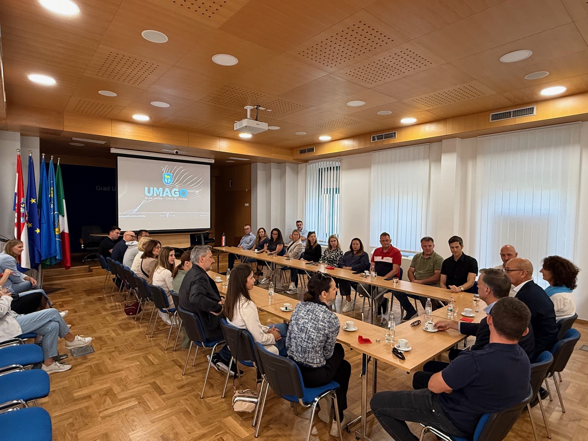 Delegacije Grada Umaga i Novog Mesta održale radni susret u Umagu