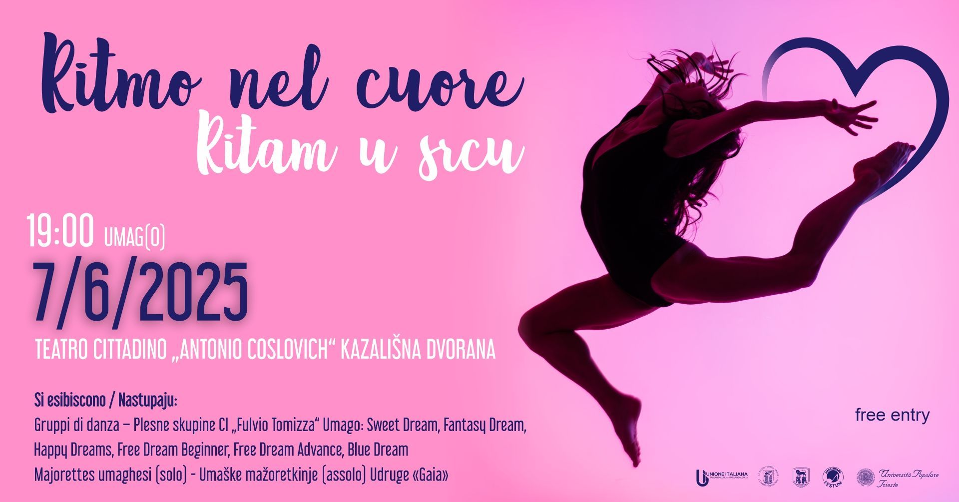 Plesna večer „Ritam u srcu“ u Umagu donosi eksploziju pokreta i emocija