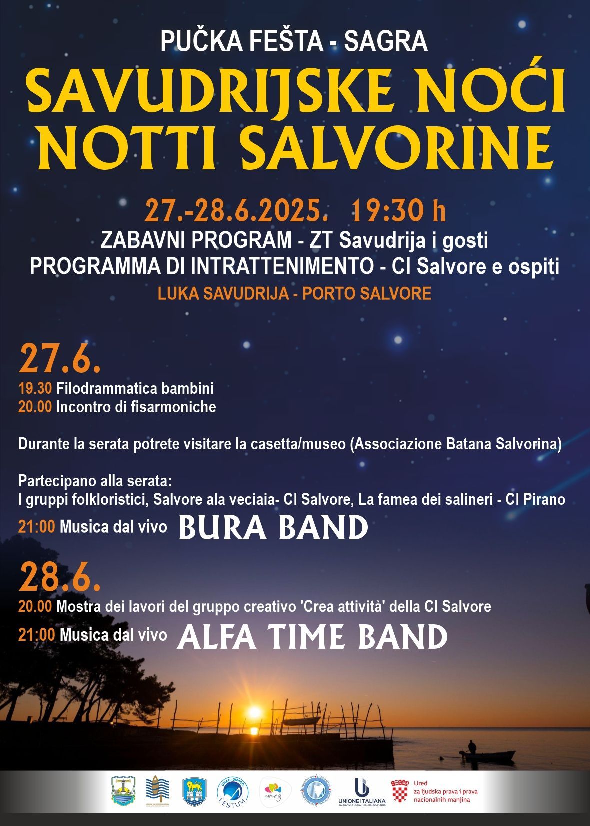 Najava Savudrijskih noći u emisiji o novostima iz grada Umaga