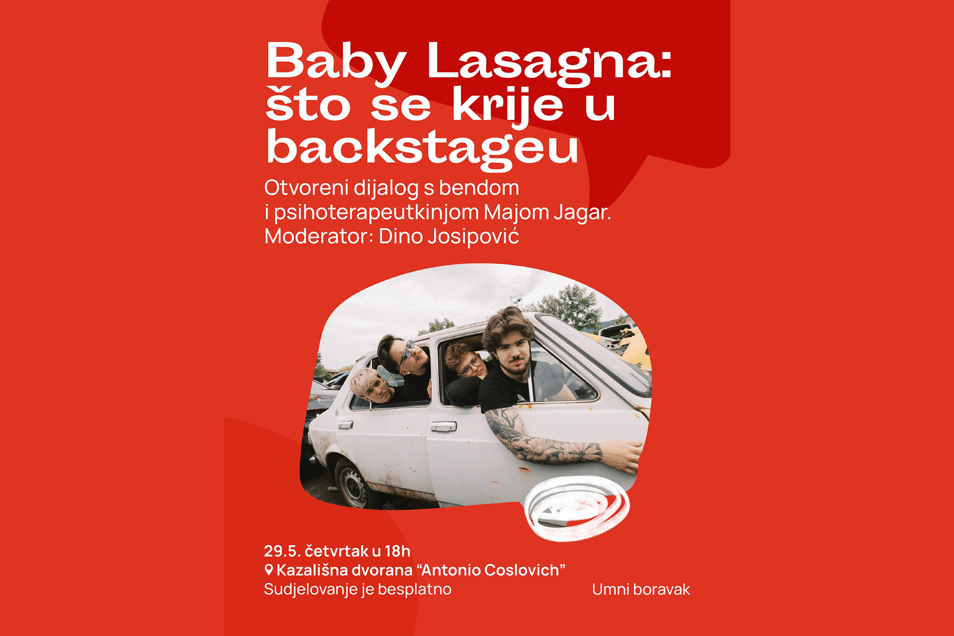 Baby Lasagna u Umagu: Otvoreni razgovor o pritiscima, tjeskobi i podršci