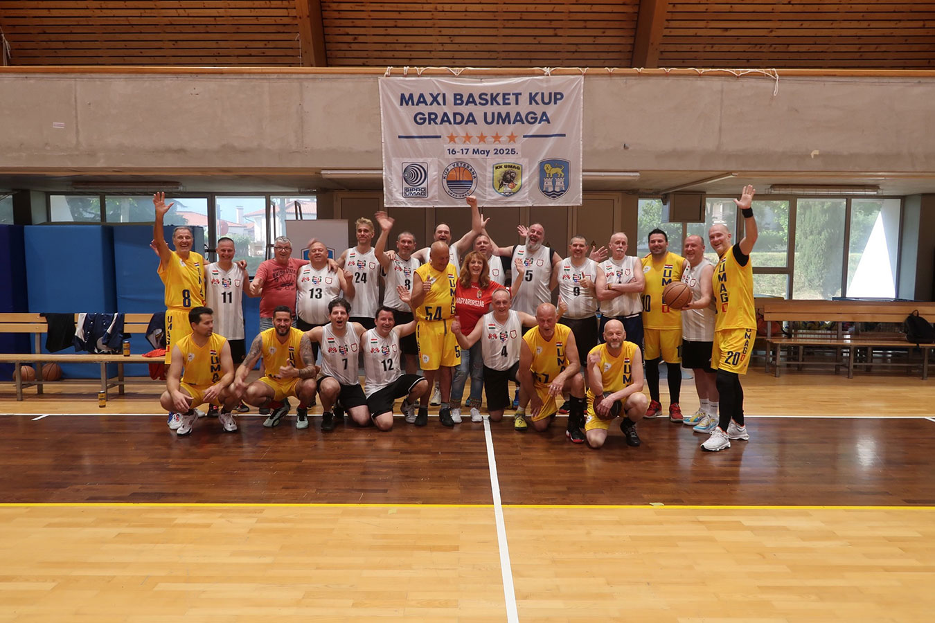 Veterani iz Umaga organizirali međunarodni košarkaški turnir