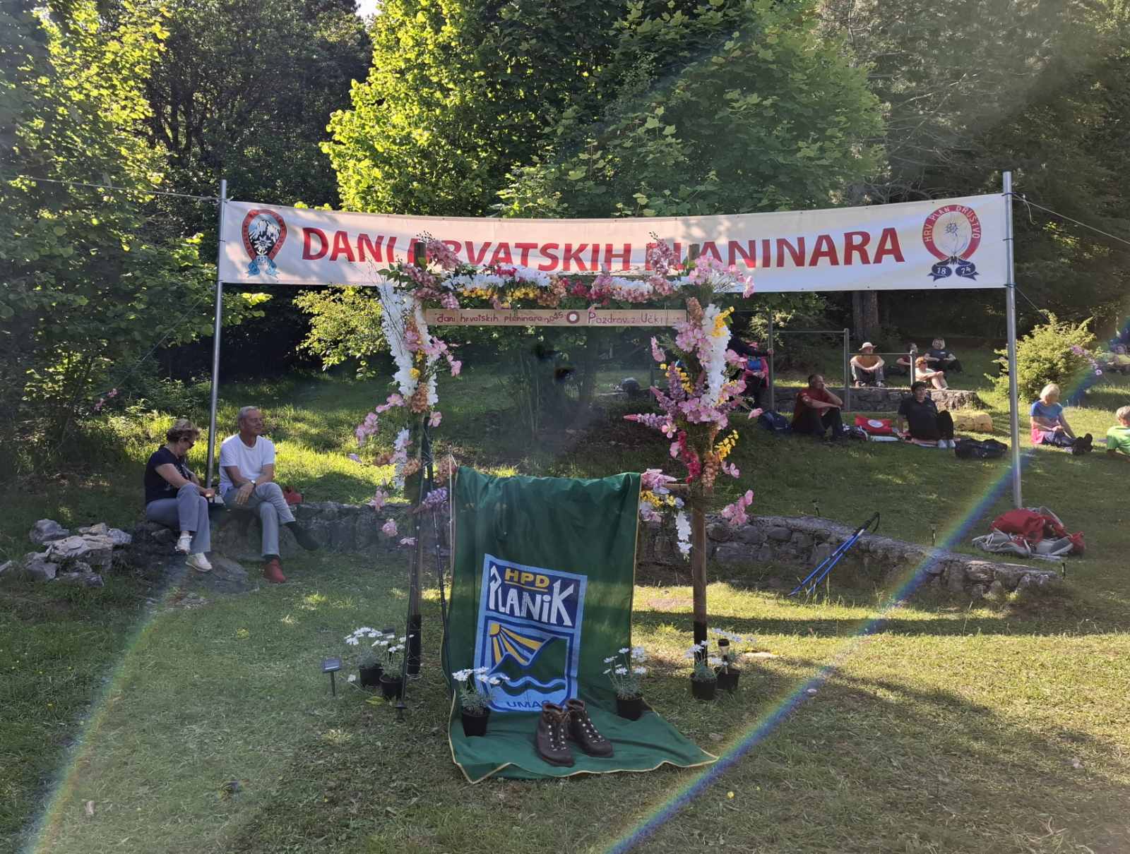 Umaški planinari na Danima hrvatskih planinara na Učki