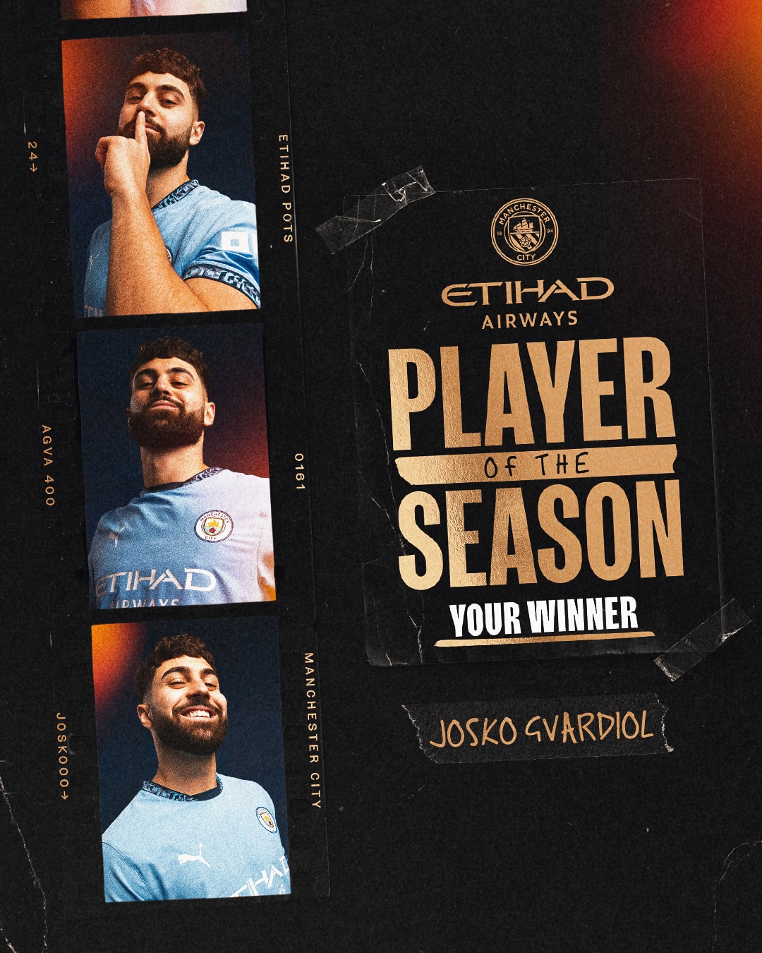 Joško Gvardiol izabran za najboljeg igrača Manchester Cityja