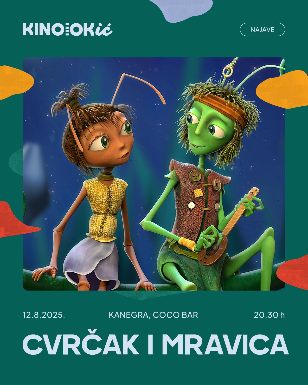 Kino pod zvijezdama za najmlađe