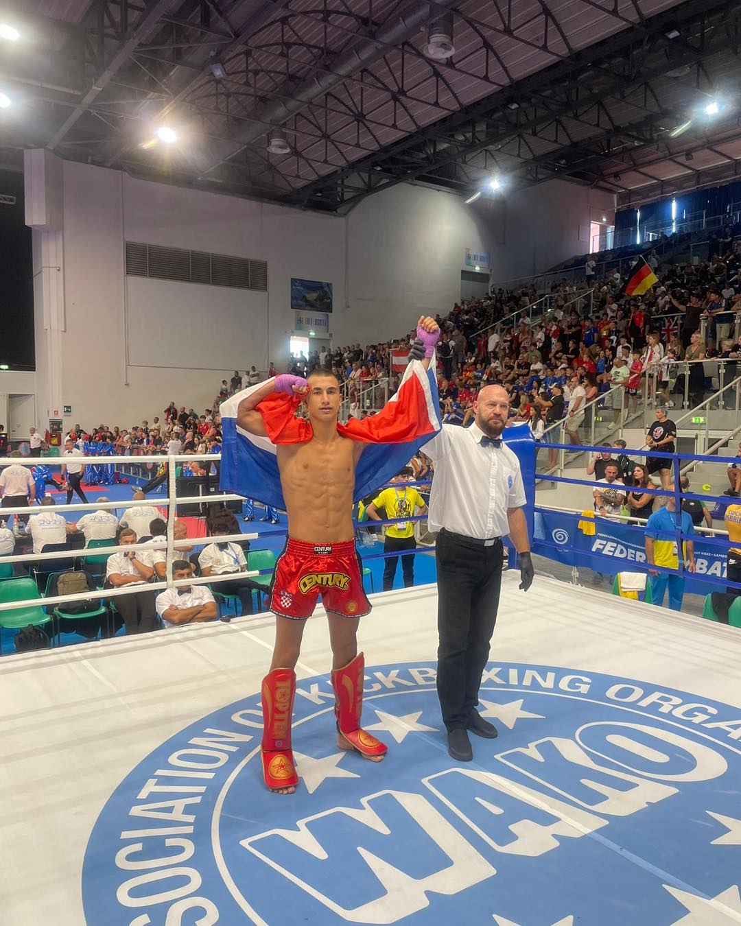 Novi europski prvak u kickboxingu je Ryan Aličajić iz Kickboxing kluba Buje