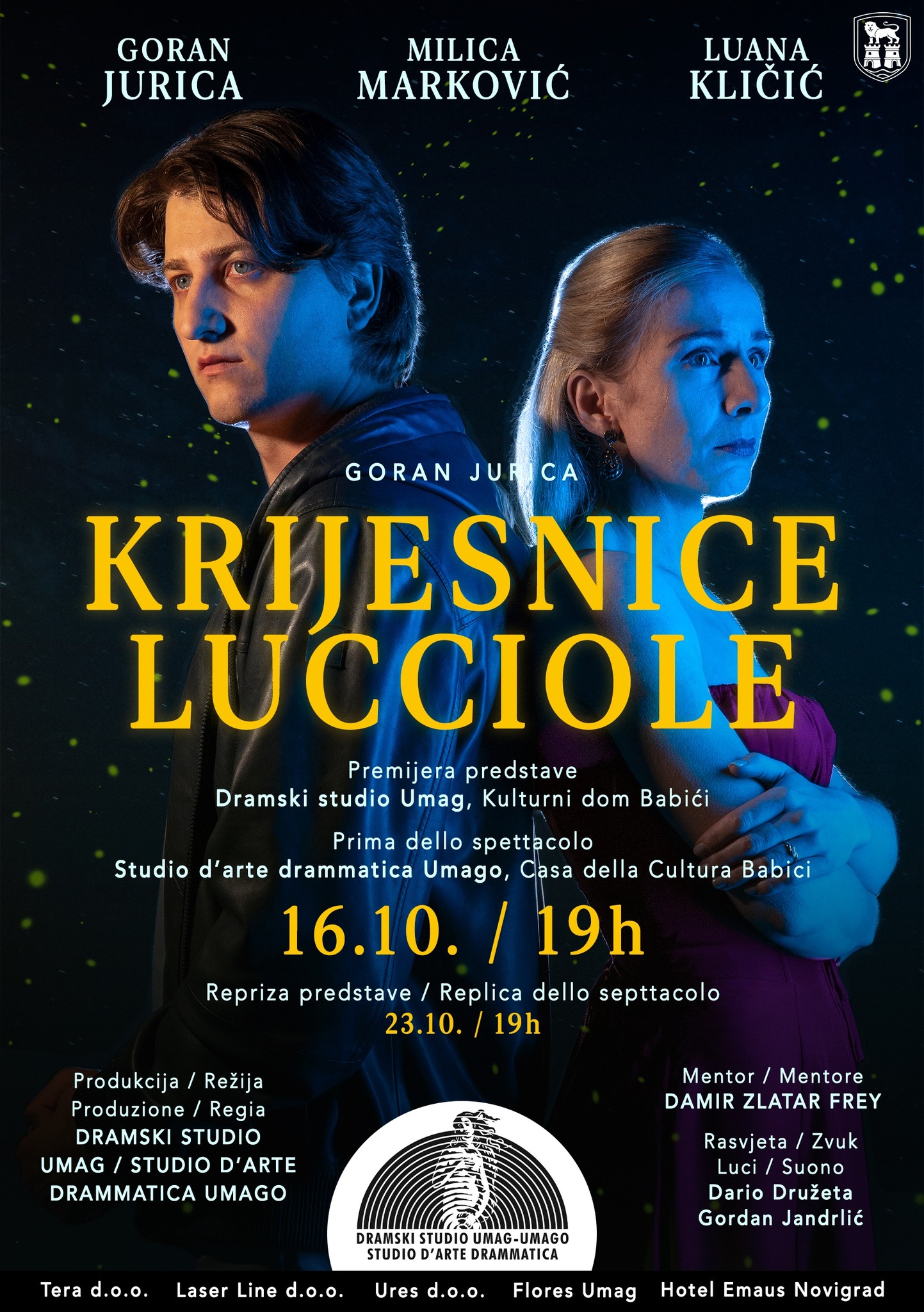 Sutra premijera predstave Krijesnice u Babićima