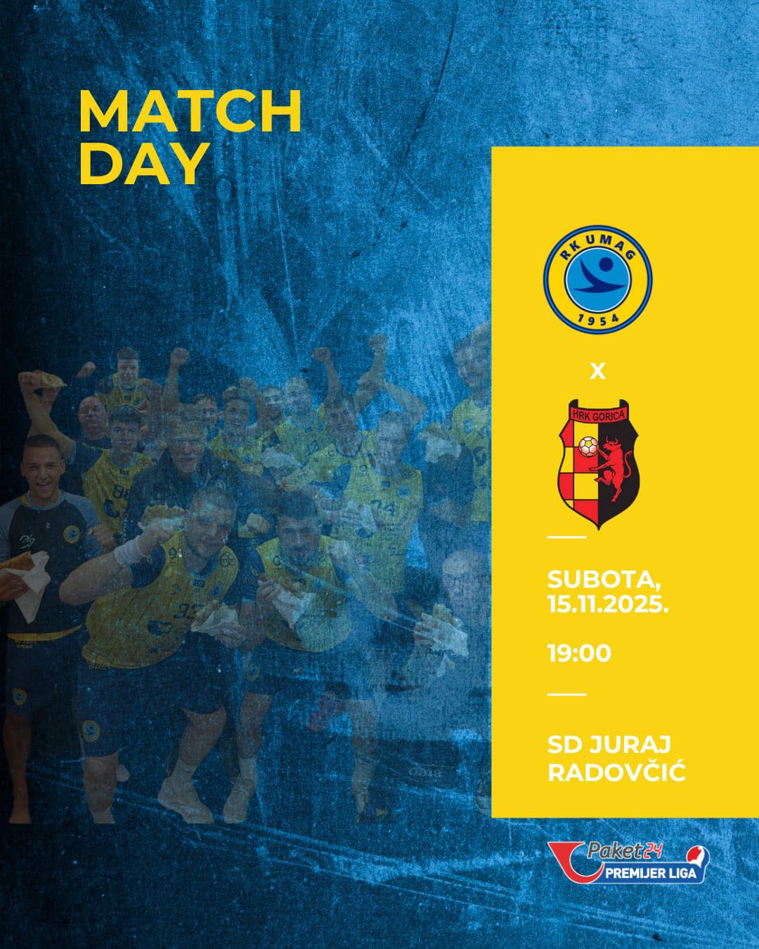 Danas u 19 sati rukometaši Umaga brane niz neporaženosti kod kuće star godinu i pol