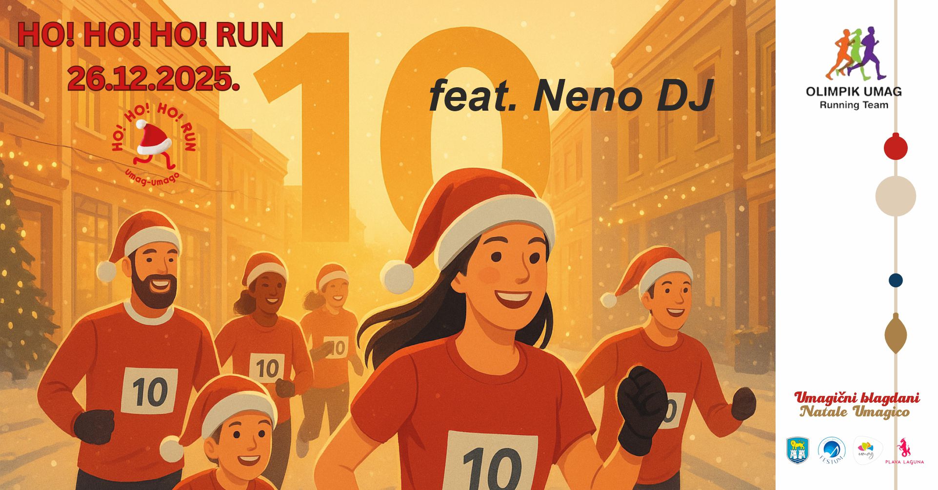 Jubilarni 10. Hohoho Run – humanitarna utrka Grada Umaga