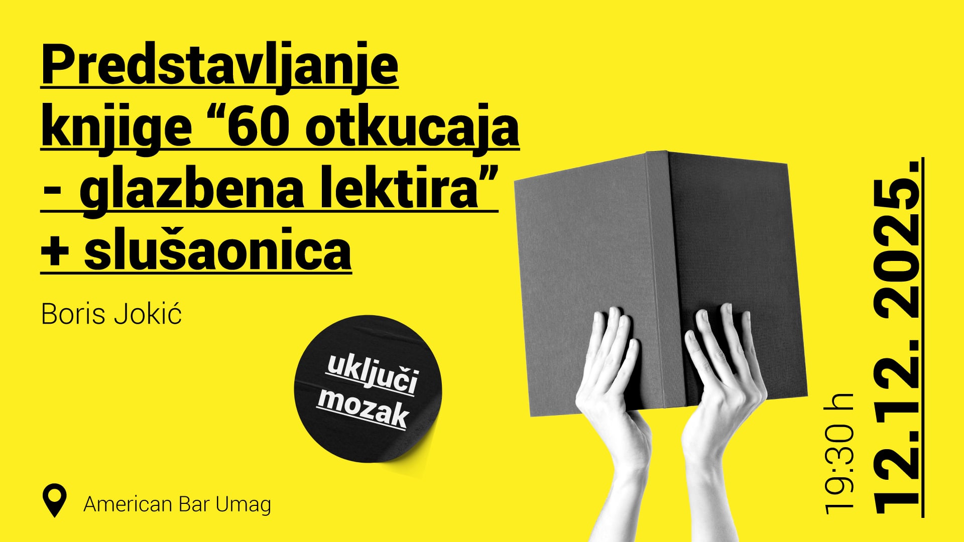 Večeras Boris Jokić u Umagu