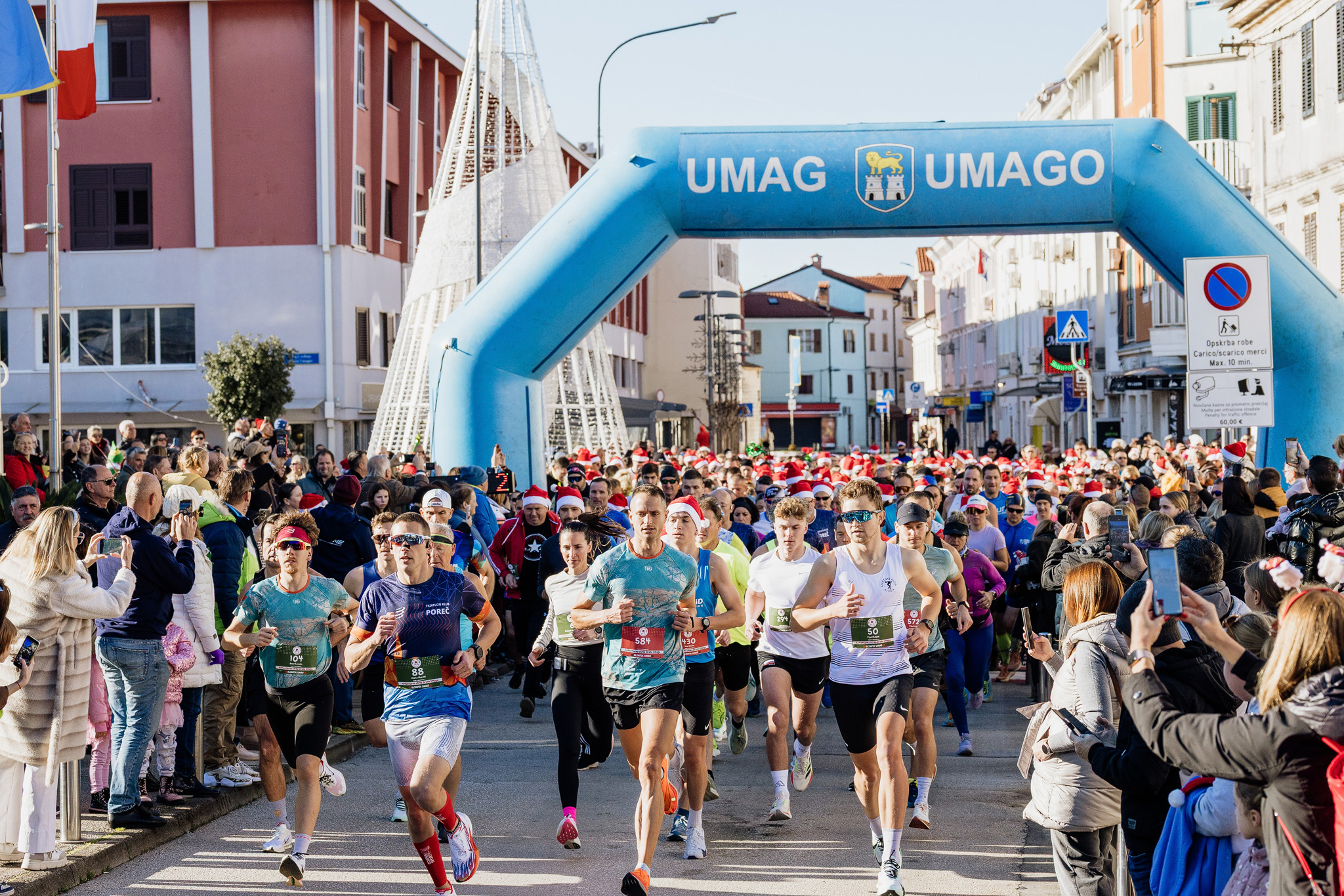 Jubilarni Ho! Ho! Ho! Run u Umagu okupio rekordnih 600 trkača