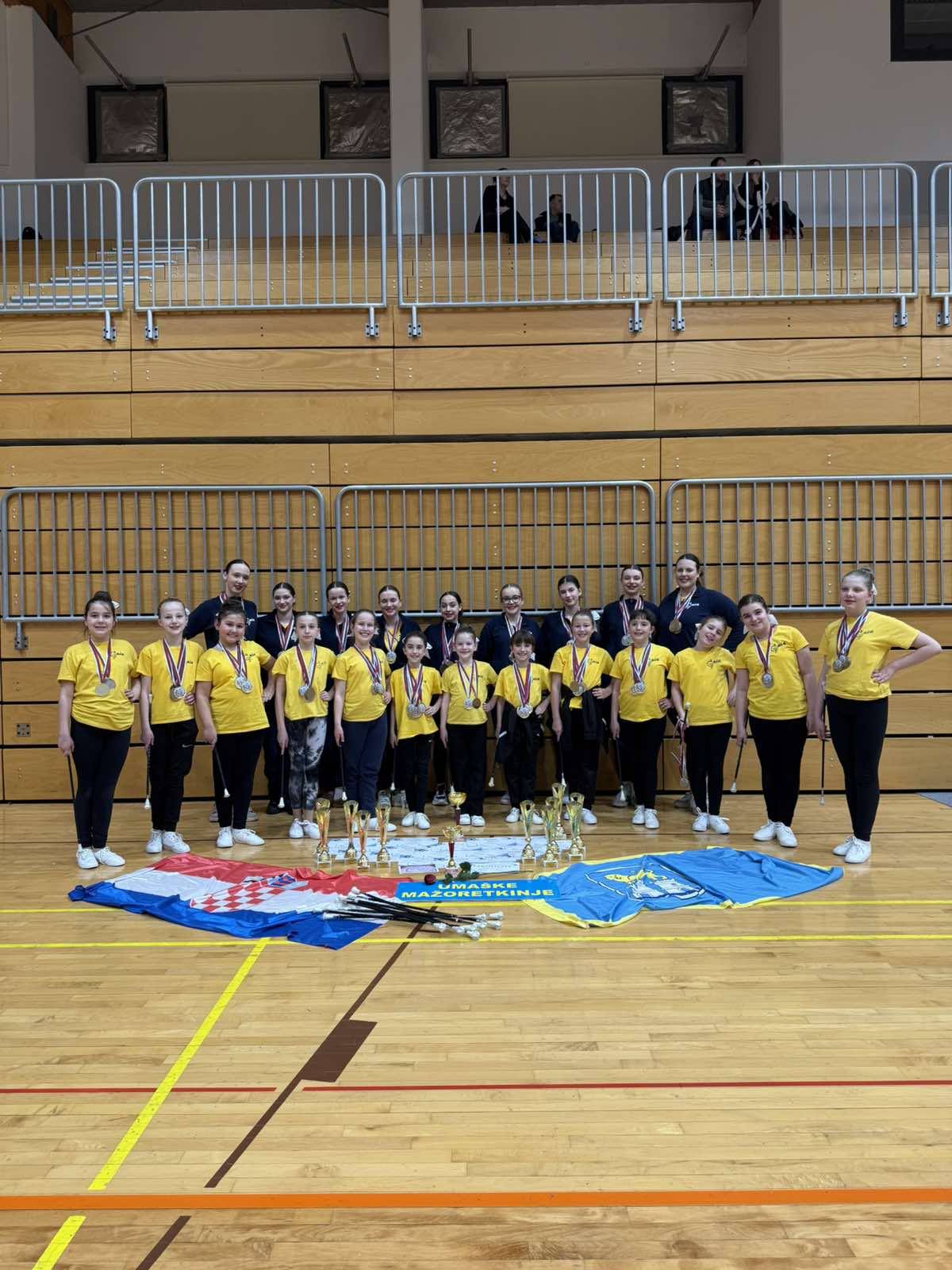 Umaške mažoretkinje uspješno proslavile Dan žena na natjecanju u Sloveniji