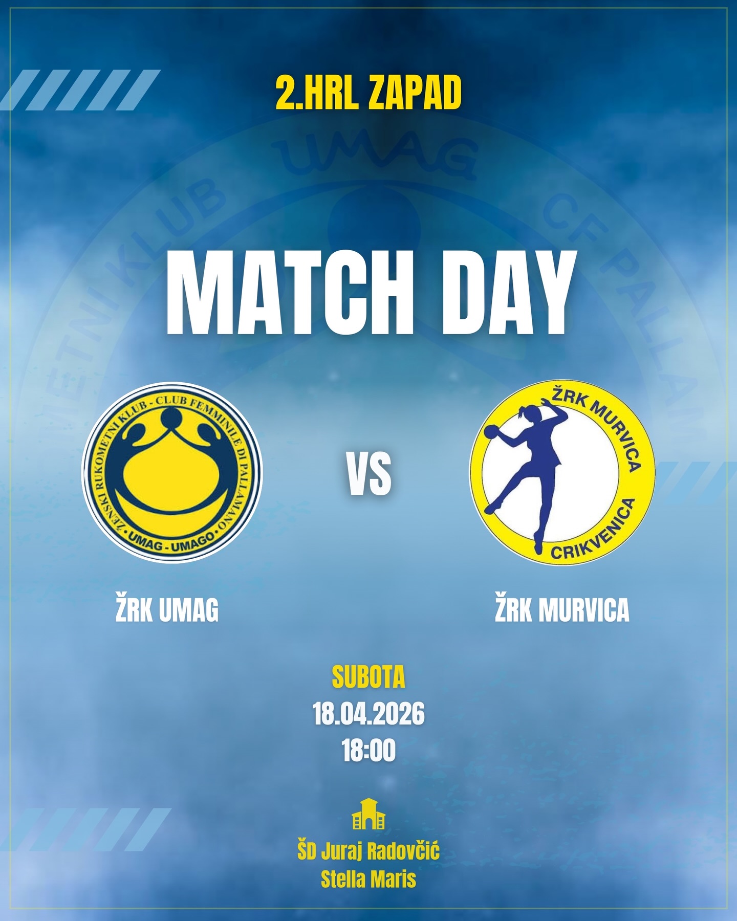 ŽRK Umag u uzvratnom susretu protiv ŽRK Murvice – borba za nove bodove