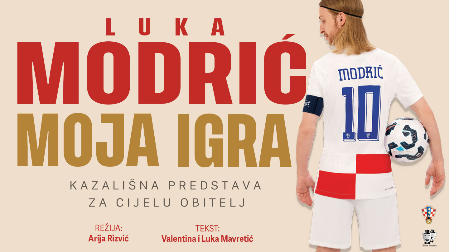 U CMIK-u Novigrad stiže predstava „Luka Modrić: Moja igra“