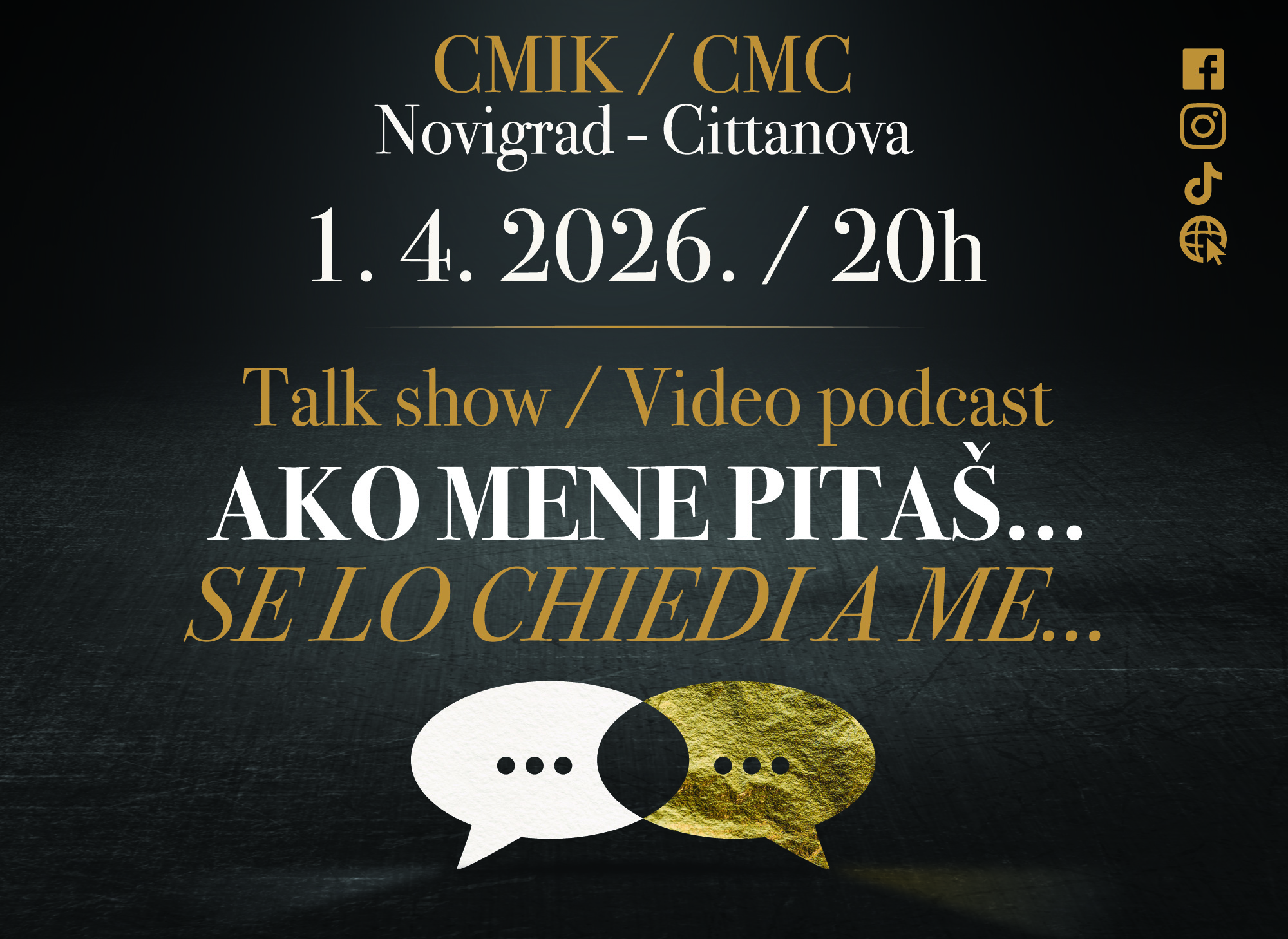 Novi programski sadržaj u CMIK-u - Talk show 