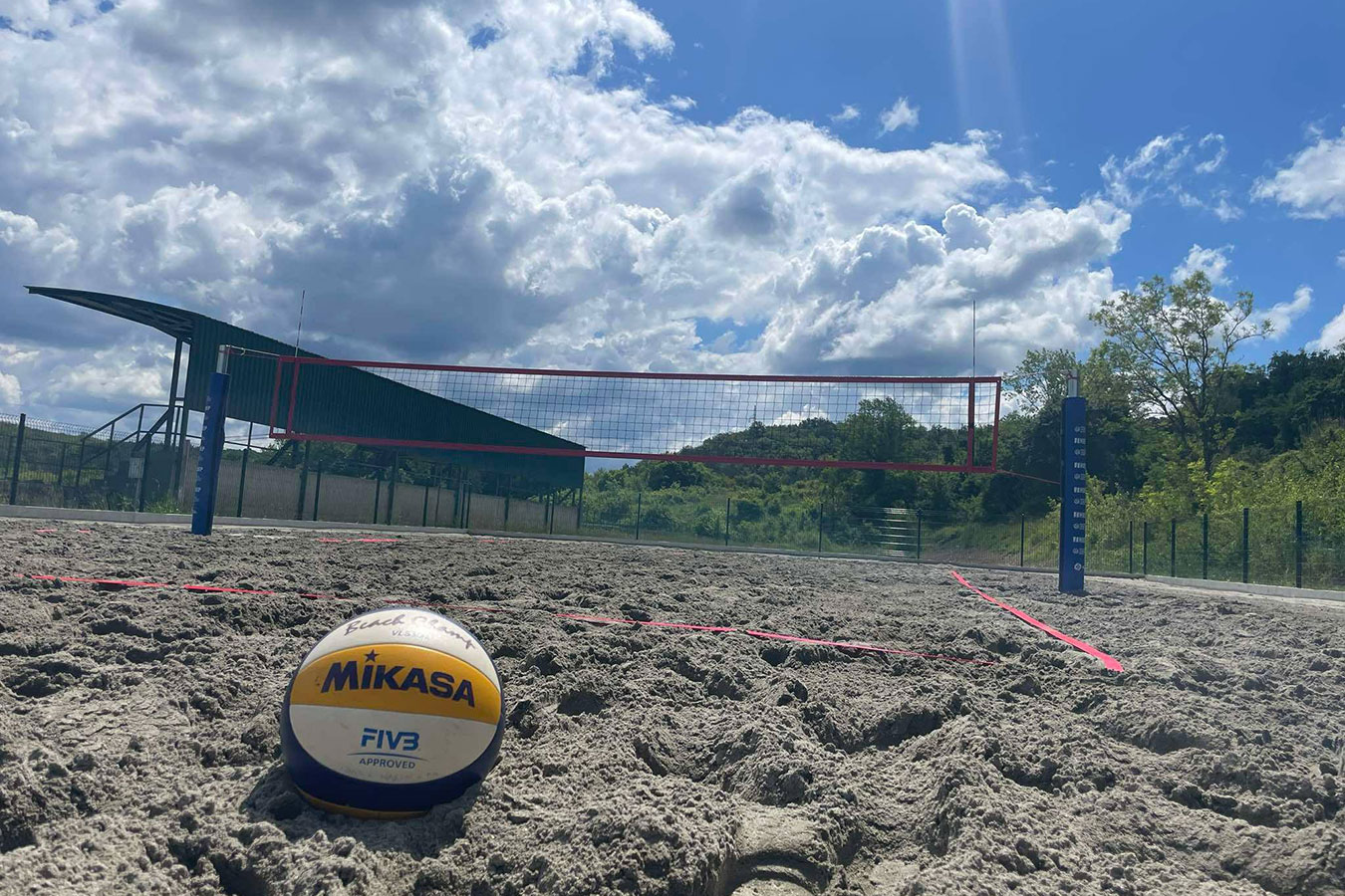 Buje dobile teren za odbojku na pijesku – završio projekt “Beachvolley on the hill”