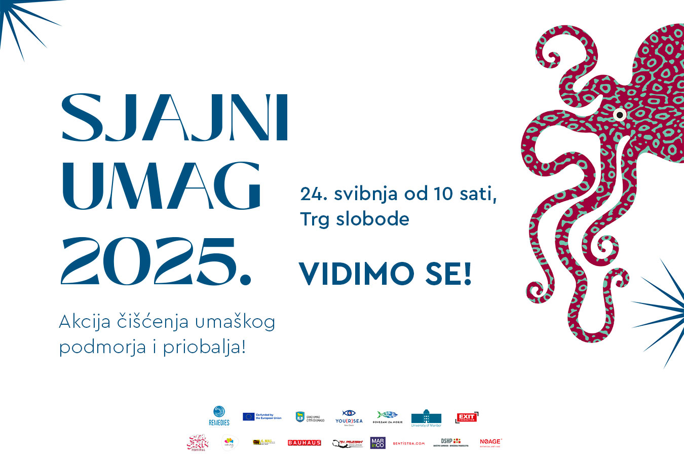 Više od 8 tona otpada uklonjeno u akciji Sjajni Umag