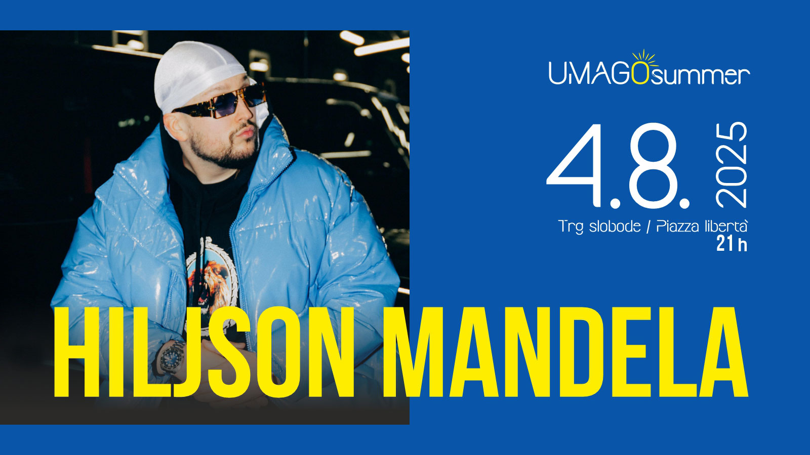 Hiljson Mandela večeras u Umagu