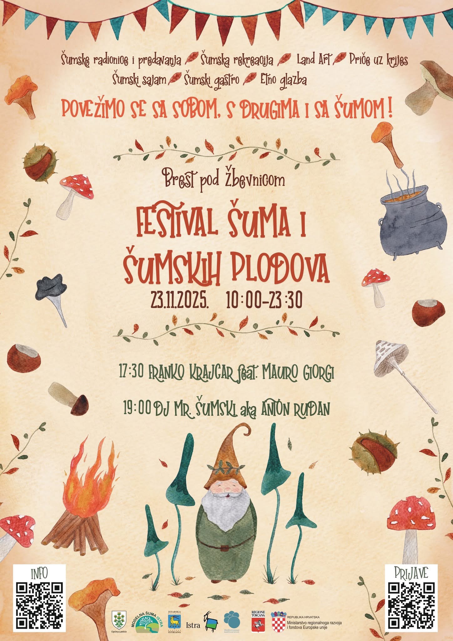 Festival šuma i šumskih plodova u Brestu pod Žbevnicom ove nedjelje