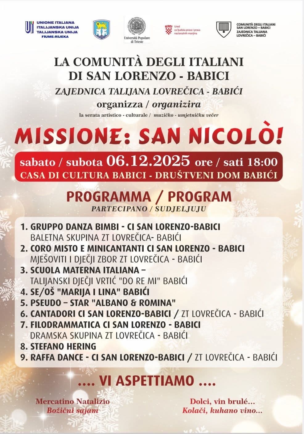 Ove subote Sveti Nikola stiže u Babiće