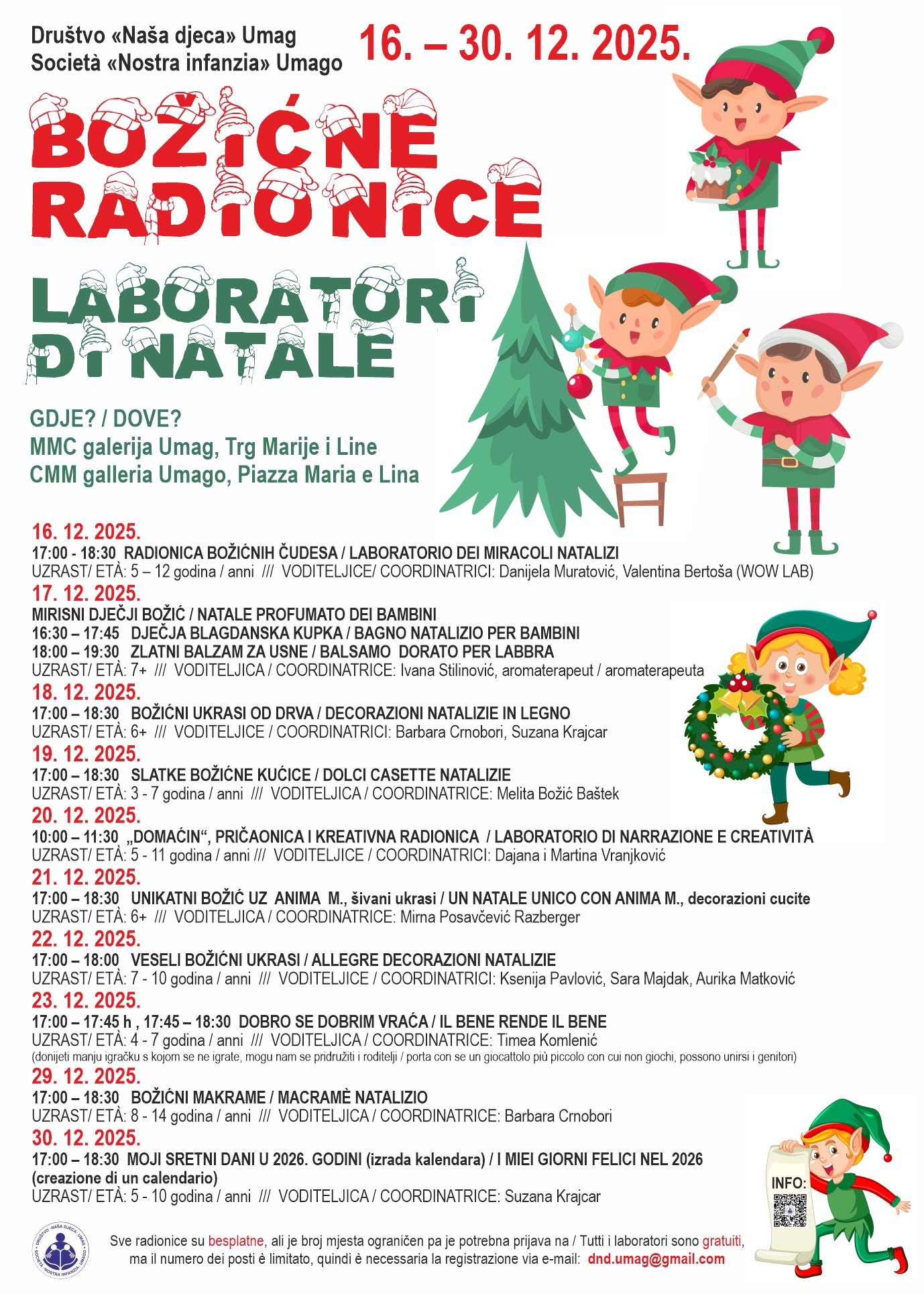 Radionice za djecu u organizaciji DND Umag