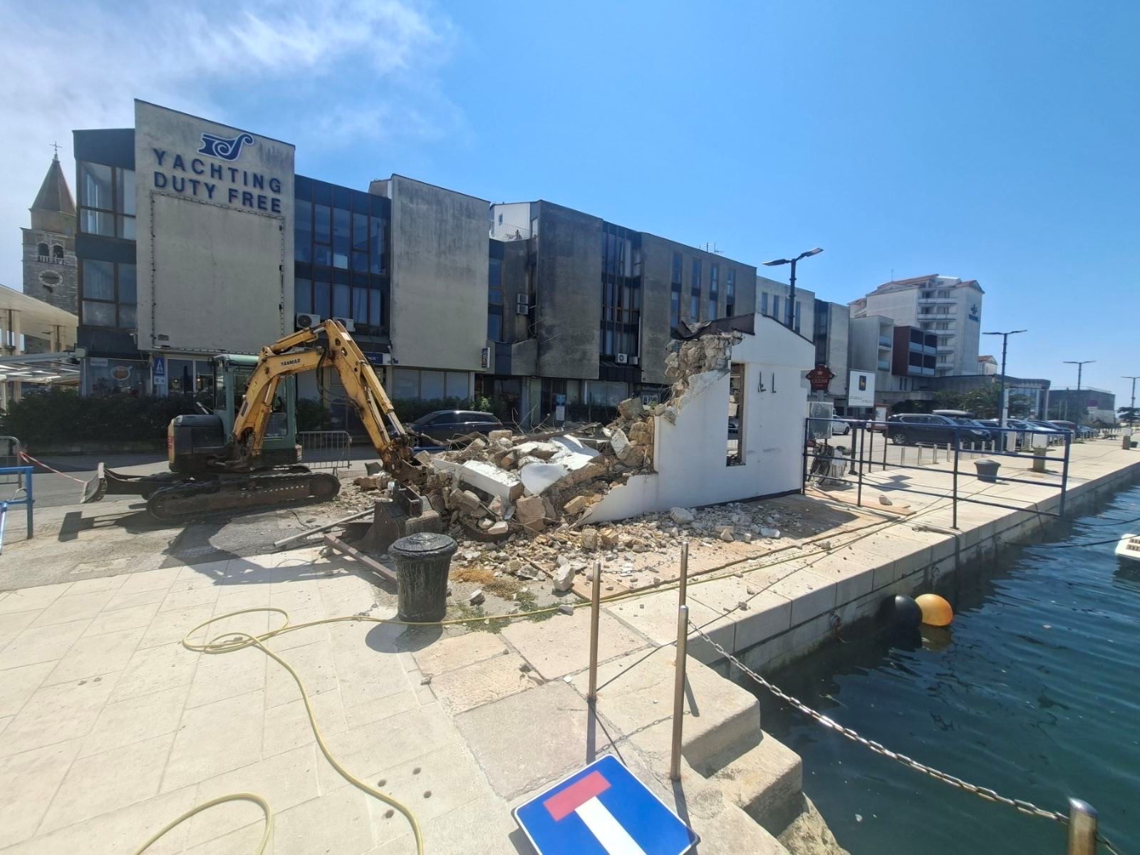 Umag: Nova lokacija objekta za Međunarodni granični prijelaz donosi bolju prohodnost šetnice i učinkovitiji rad Lučke uprave