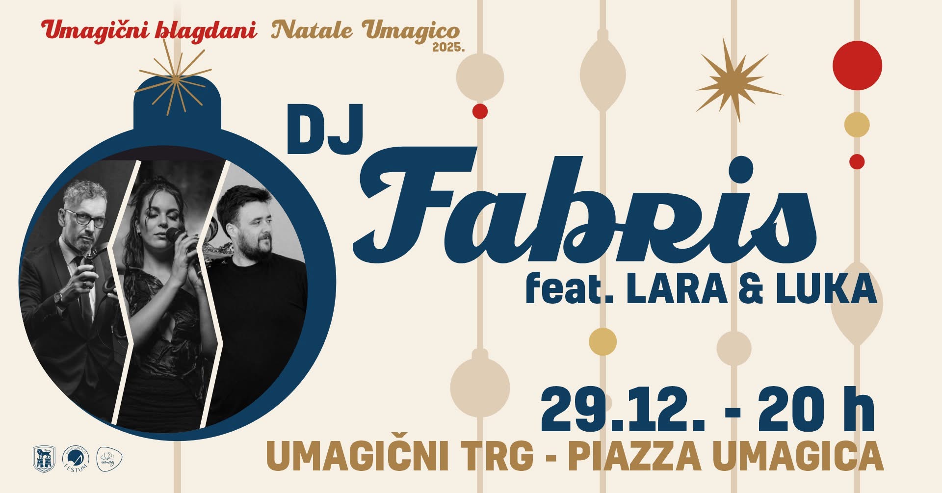 Lara, Luka i DJ Fabris večeras zabavljaju publiku na Umagičnim blagdanima