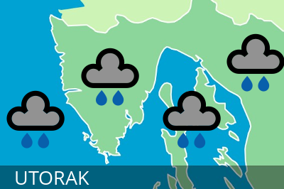 Istru očekuju kiša, jugo i nestabilno vrijeme sljedeća tri dana
