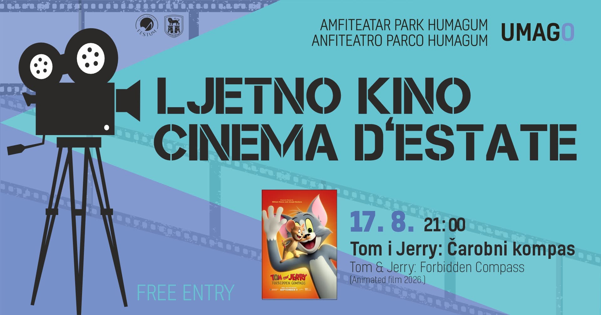     Ljetno kino u Umagu donosi novu pustolovinu Toma i Jerryja