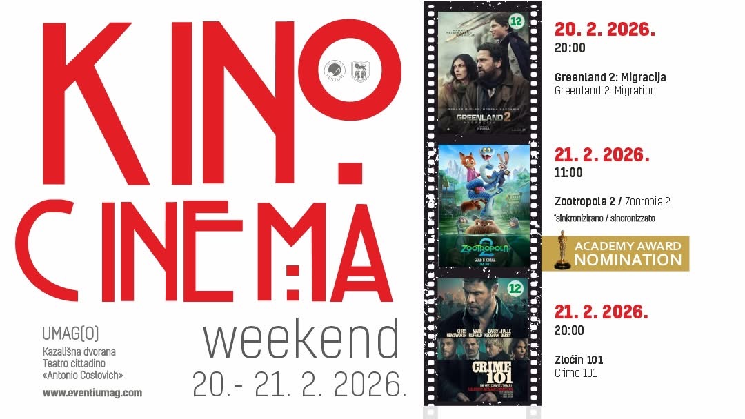 Subota u kinu Umag – animirani hit i napeti krimić