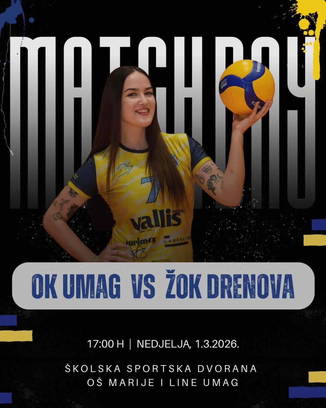 Derbi u Umagu: OK Umag dočekuje ŽOK Drenova