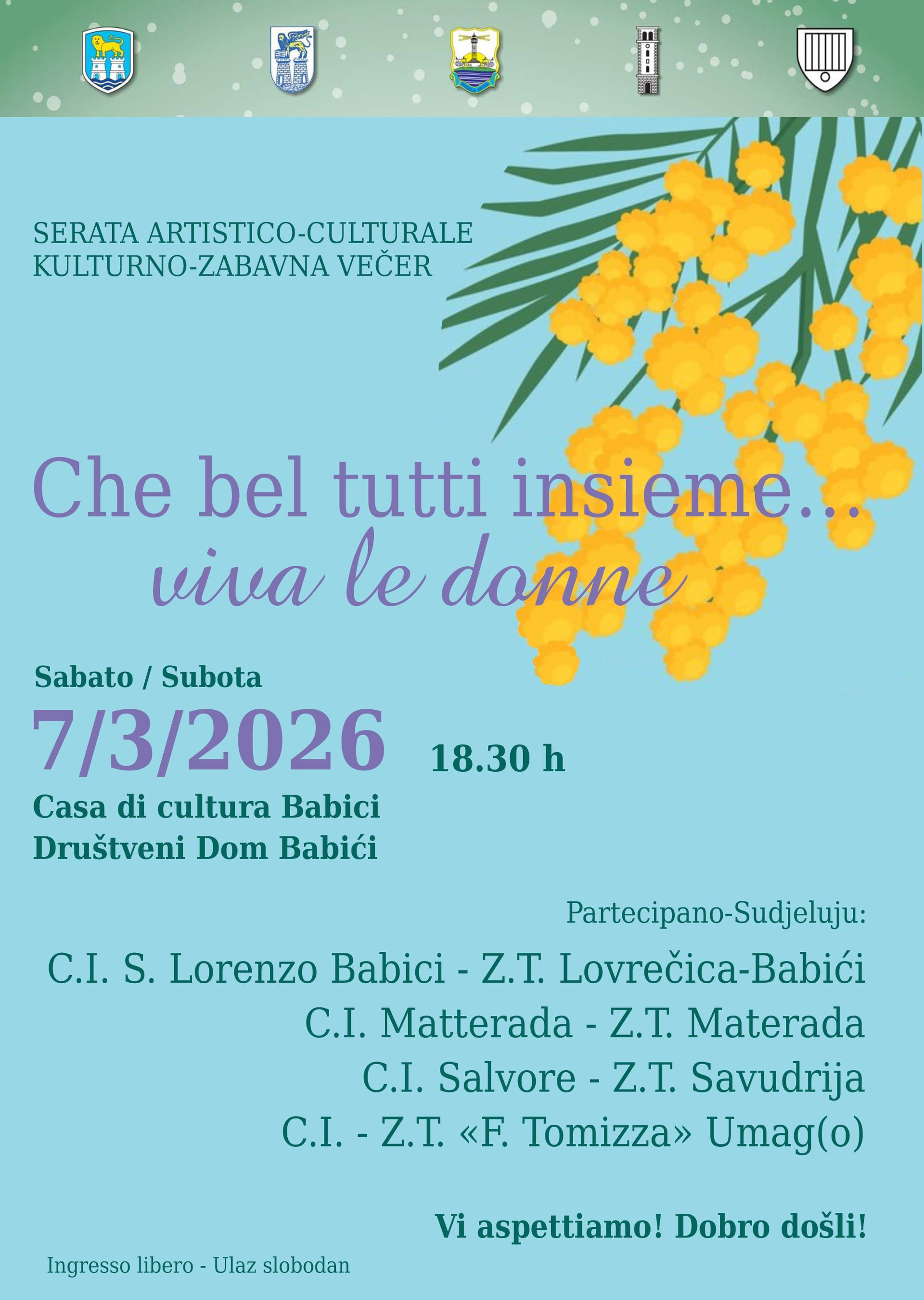Kulturno-zabavna večer posvećena ženama ove subote u Babićima