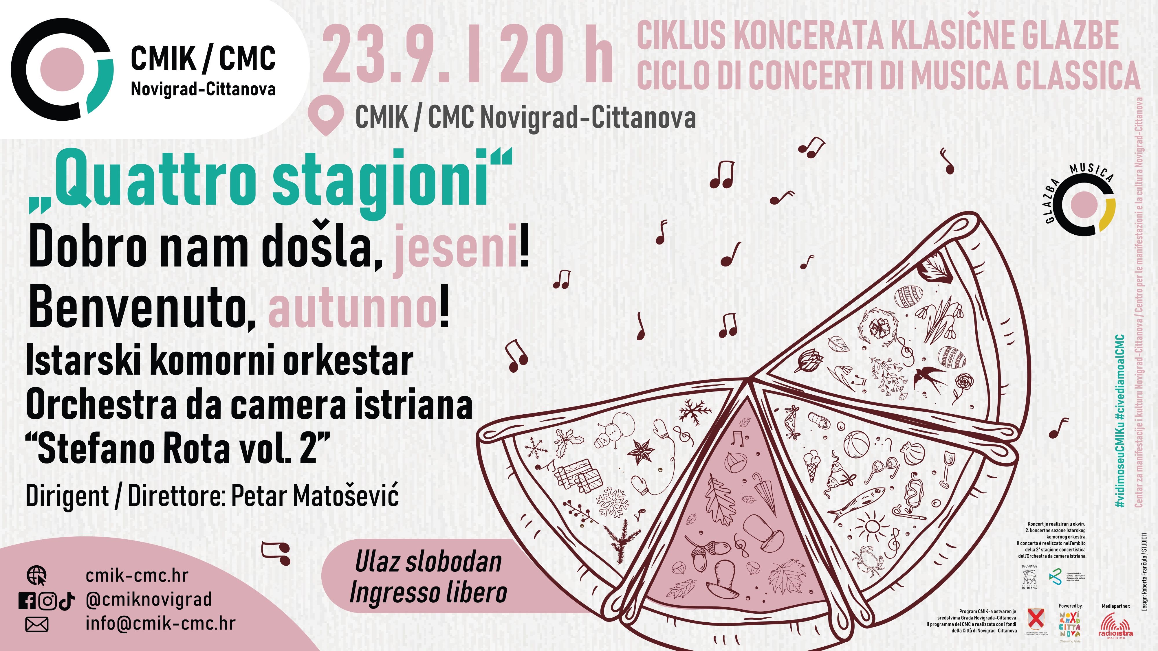Glazba i kazalište u CMIK-u: Istarski komorni orkestar i komedija „Udavače”
